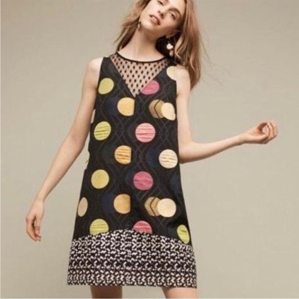 Anthropologie Maeve Tilde Jacquard Size Extra Small Petite